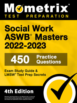 cover image of Social Work ASWB Masters Exam Study Guide 2022-2023 Secrets